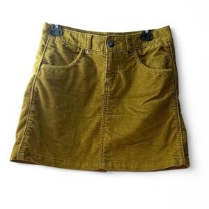 Athleta Corduroy Mini Skirt